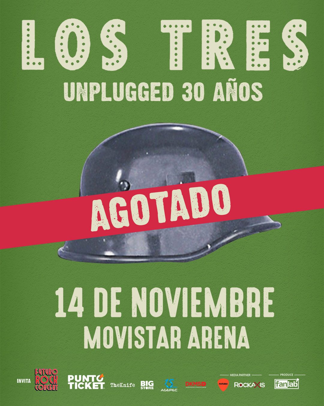 Los Tres hacen historia y agotan show conmemorativo de ''MTV Unplugged''